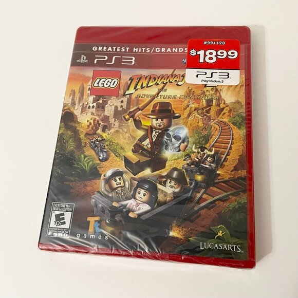 PS3 Lego Indiana Jones 2 The Adventure Continues Video Game Sealed - Picture 8 of 13